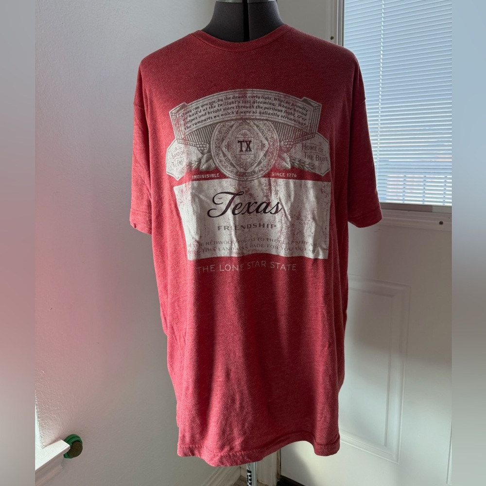 Texas Heritage Red Graphic Tee